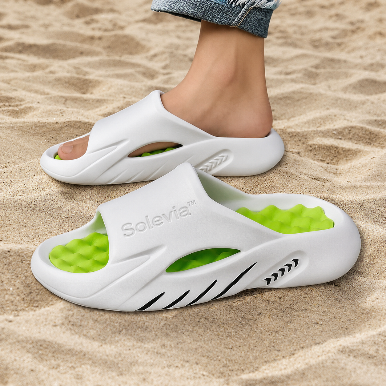 Solevia™ | Ortopediska Massage-Tofflor