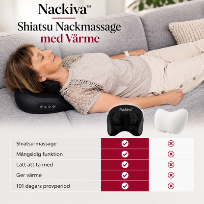 Nackiva™ | Shiatsu Nackmassage med Värme