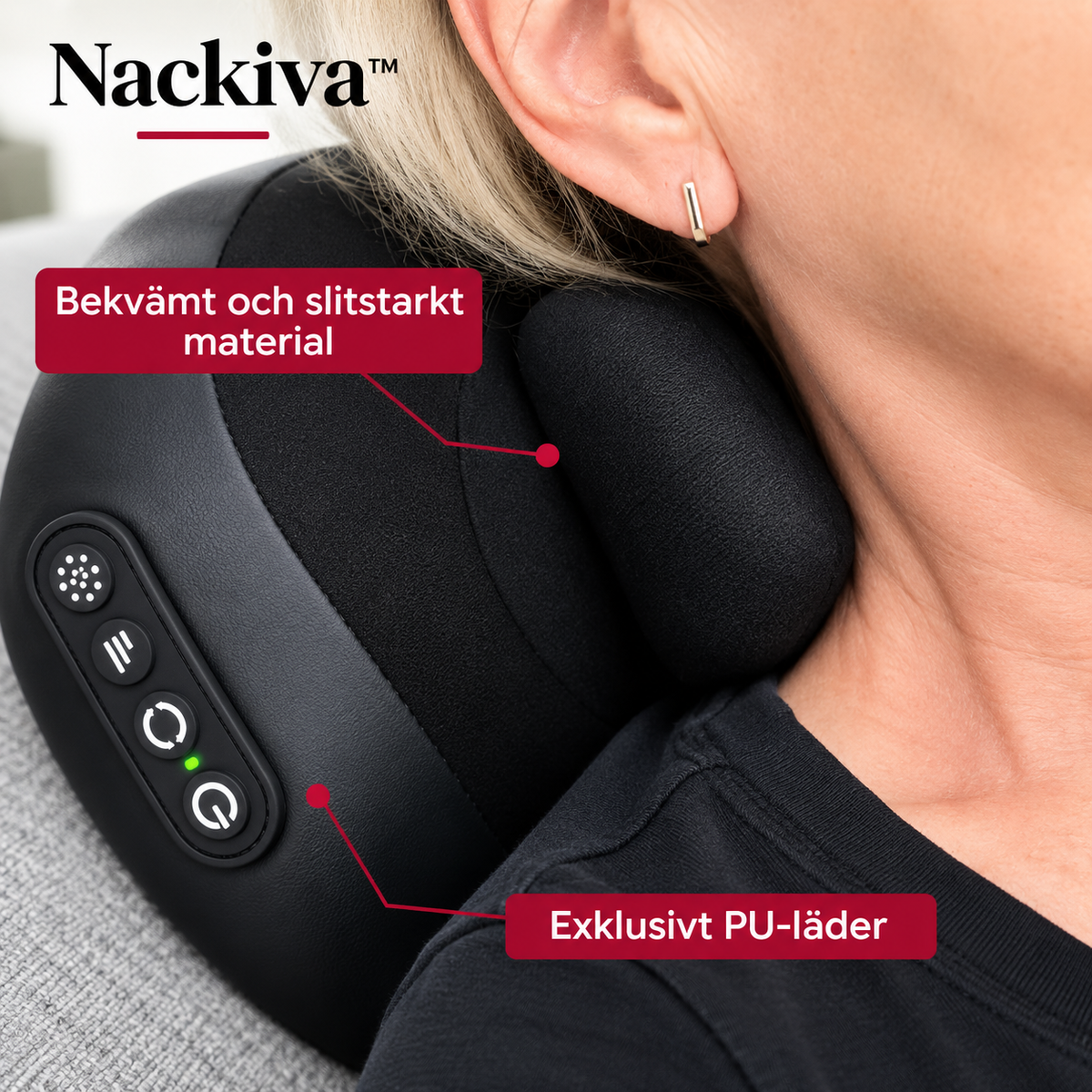Nackiva™ | Shiatsu Nackmassage med Värme