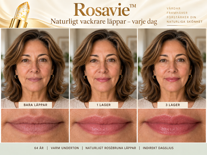 Rosavie färg och fukt i ett