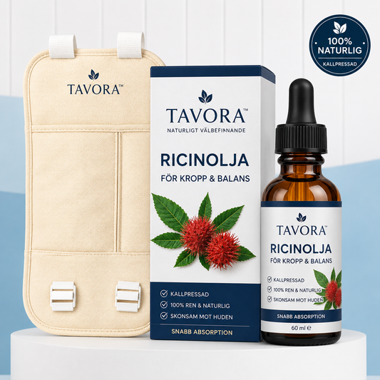 Tavora™ | Ricinoljepaket för naturligt välmående