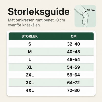 Bambuva™ | Knästöd i Bambufiber – Naturlig Lindring för Ömma Knän