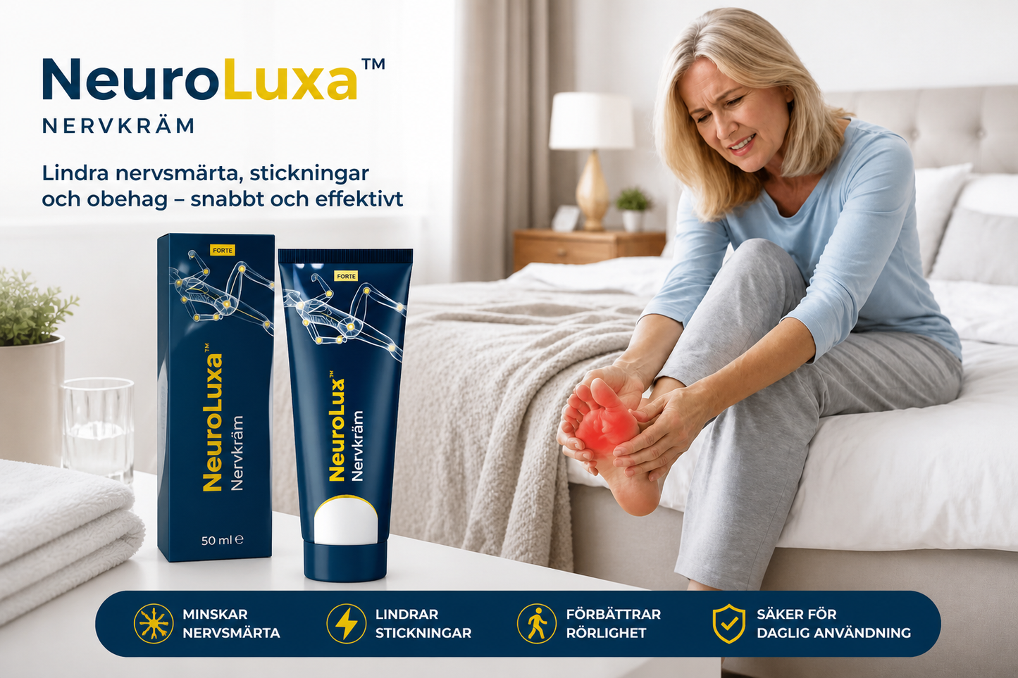 NeuroLuxa™ | Avancerad Nervterapi för Djup Avslappning & Smärtlindring