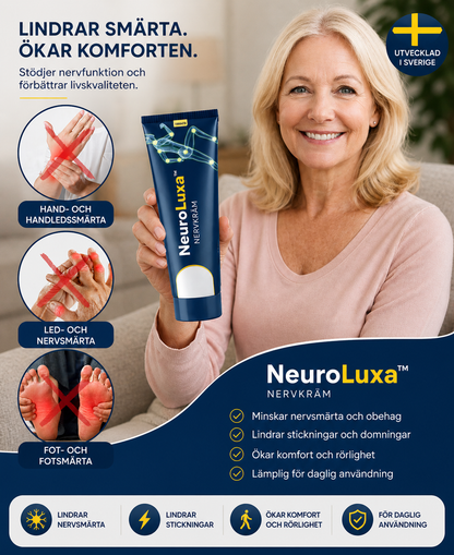 NeuroLuxa™ | Avancerad Nervterapi för Djup Avslappning & Smärtlindring