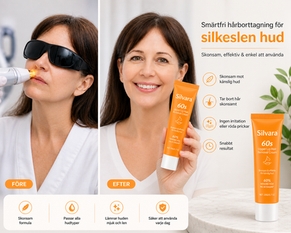 Silvara™ | Smärtfri Hårborttagning för Silkeslen Hud