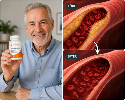 Arteriva™ | Stöd för Hälsosam Blodcirkulation & Hjärtbalans
