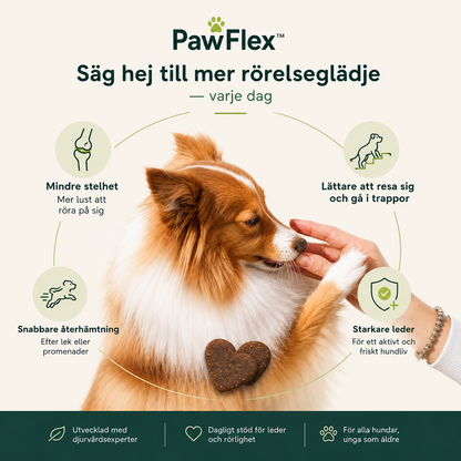 PawFlex™ | Stöd för Leder & Rörlighet hos Hundar