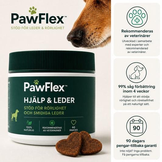 PawFlex™ | Stöd för Leder & Rörlighet hos Hundar