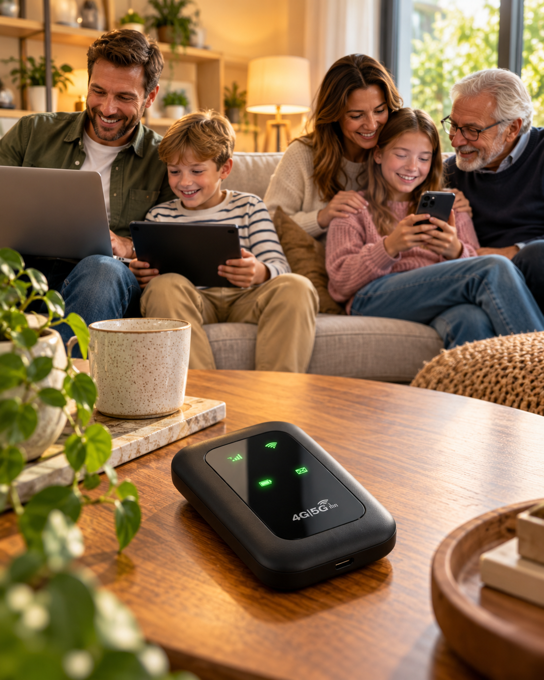 Netvora™ | Bärbar WiFi-router för Internet på Språng