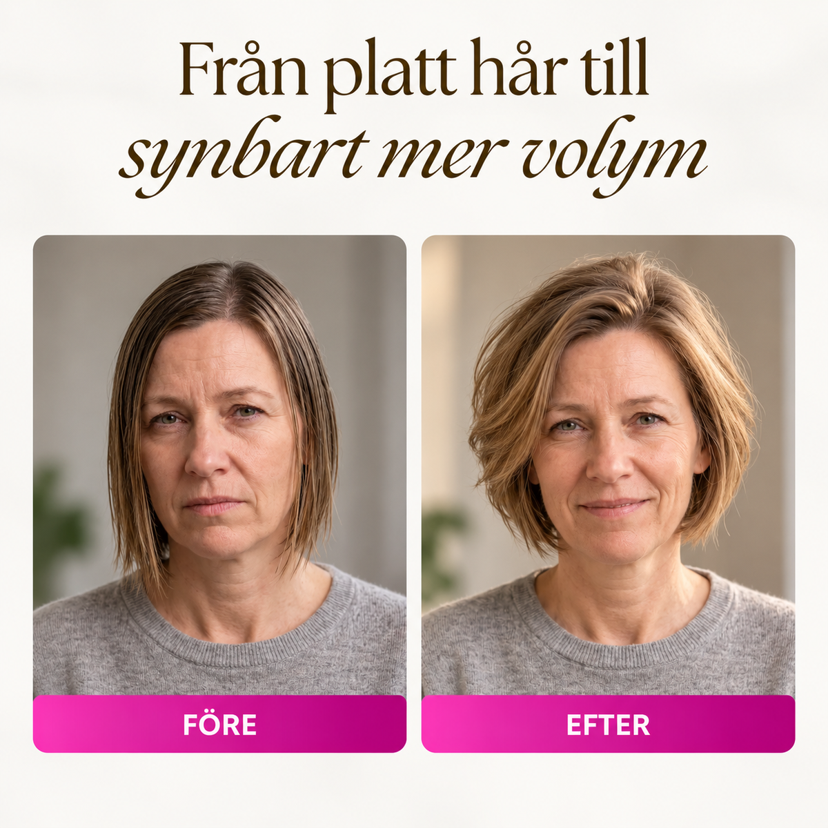 Lyftera™ | Sladdlös Volymborste – volym från roten på 2 minuter