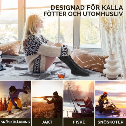 Ardora™ – Värmestrumpor för fötter som aldrig blir varma