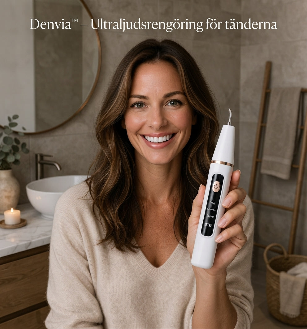 Denvia™ – Ultraljudsrengöring för tänderna