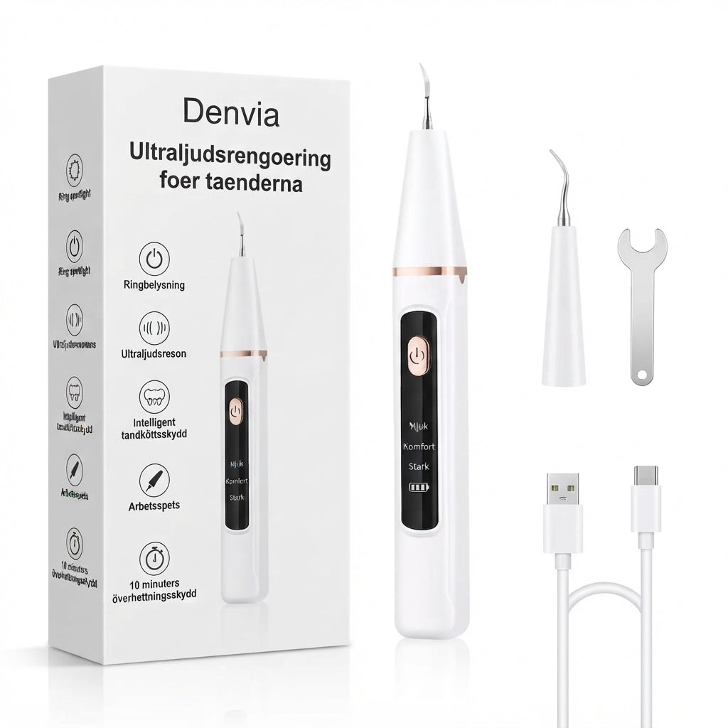 Denvia™ – Ultraljudsrengöring för tänderna