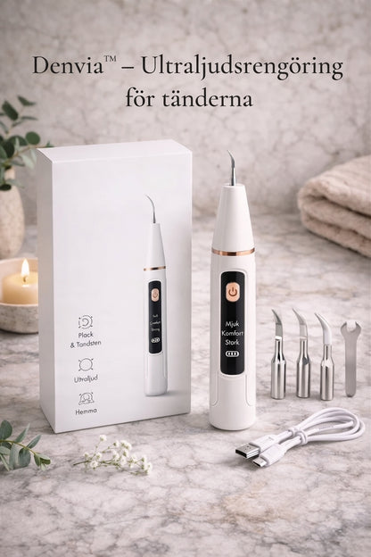 Denvia™ – Ultraljudsrengöring för tänderna
