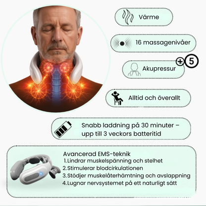 NUVANTA™ | Djup värme & avslappning för nacke och axlar