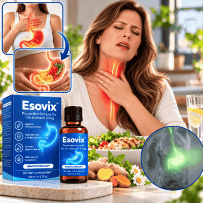Esovix™ | Avancerat stöd för hals, matstrupe & tyst reflux