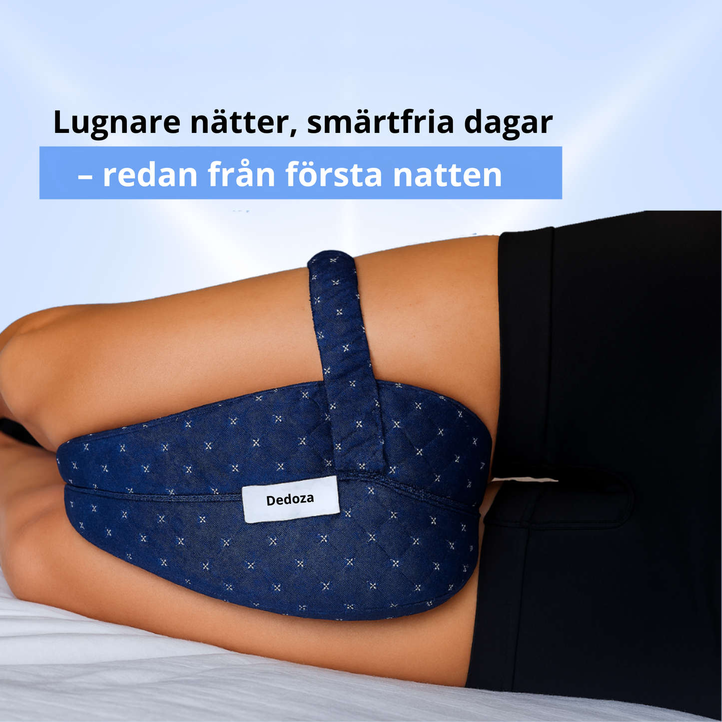 DedoRelief™ Comfort+ – Ergonomisk Stödkudde som Lindrar Ryggsmärta & Ischias