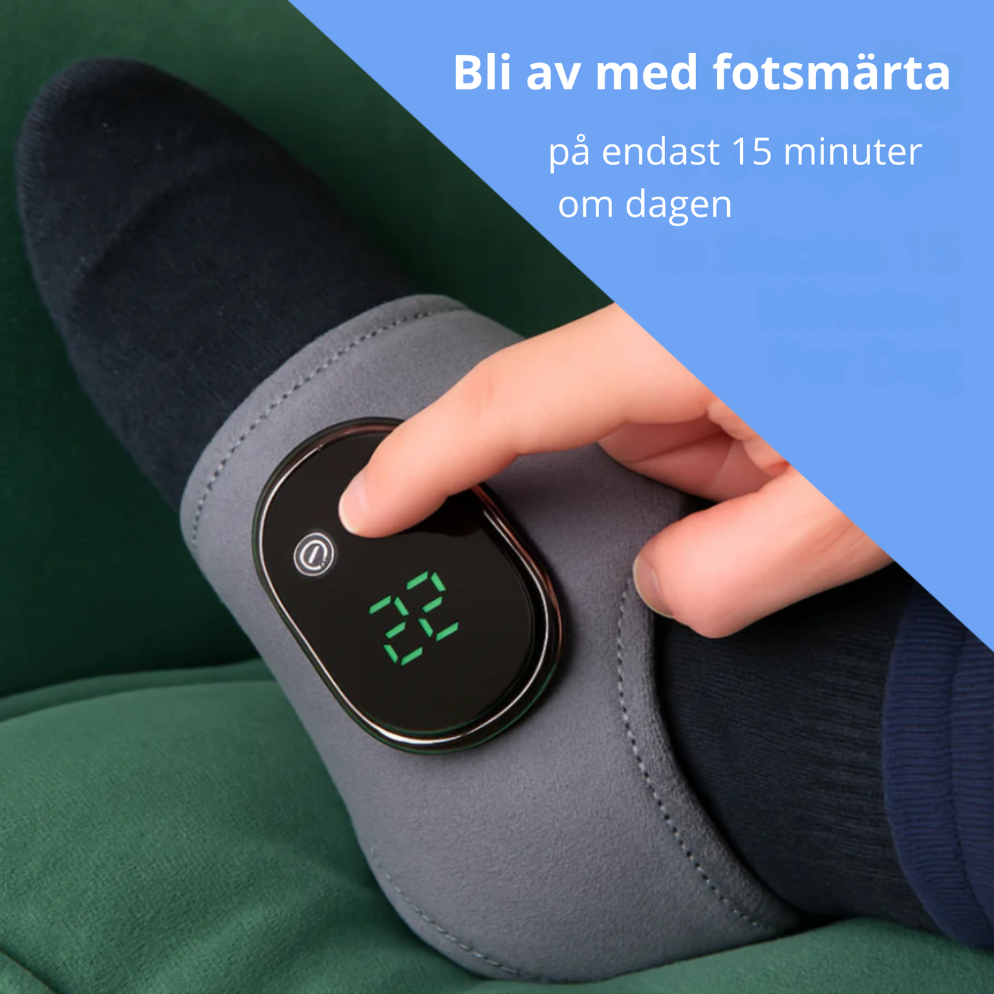 DedoRelief™– 3-i-1 Fotmassagerare