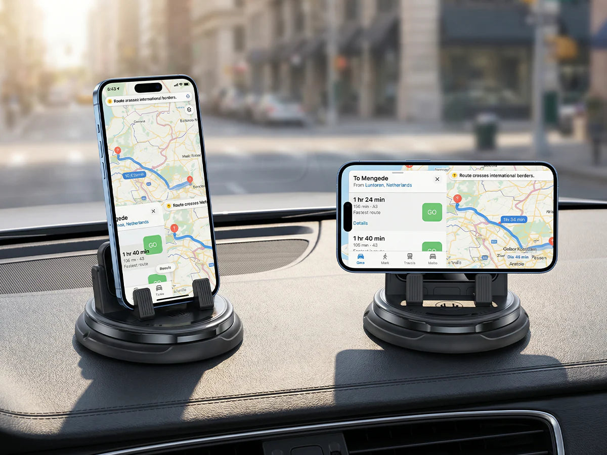 NordGrip™ | 360° Roterbart Mobilfäste för Instrumentbrädan