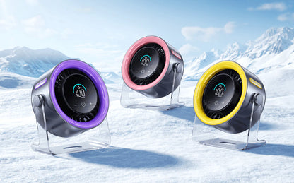 ArcticBreeze™ | Elegant Portabel Luftkylare – Kraftfull Kylning, Tyst Drift & Modern LED-belysning