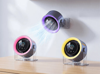 ArcticBreeze™ | Elegant Portabel Luftkylare – Kraftfull Kylning, Tyst Drift & Modern LED-belysning