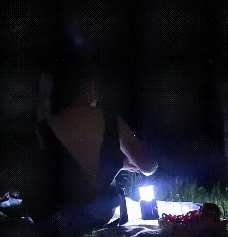 LumiCamp™ | Kraftfull solcellslykta med USB-laddning & powerbank